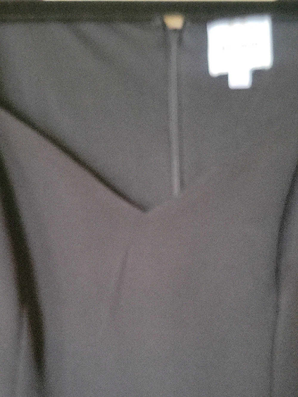 Classic Black V-Neck Midi Dress - Picture 4 of 8